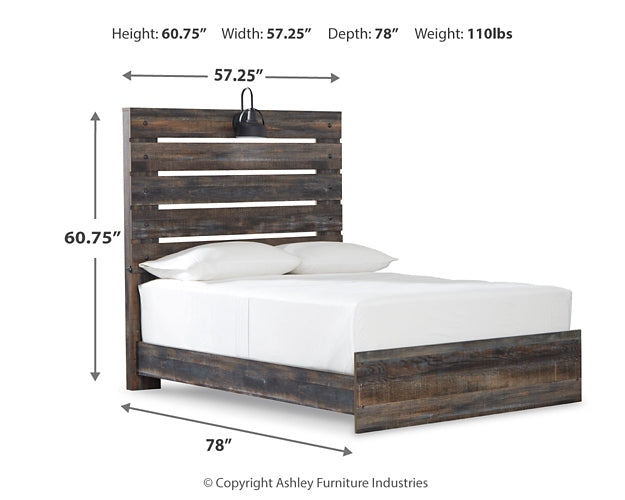 Drystan Panel Bed