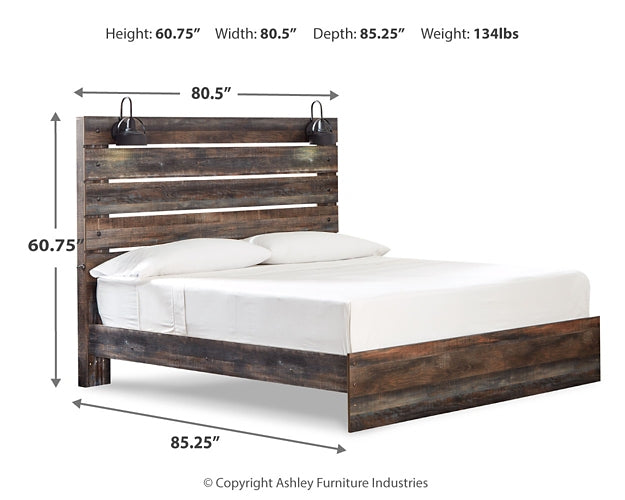 Drystan Panel Bed