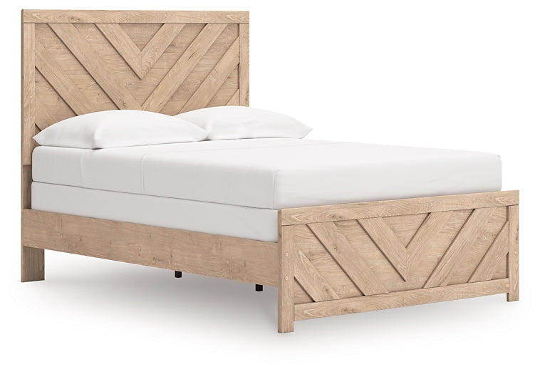 Sanginlane Panel Bed