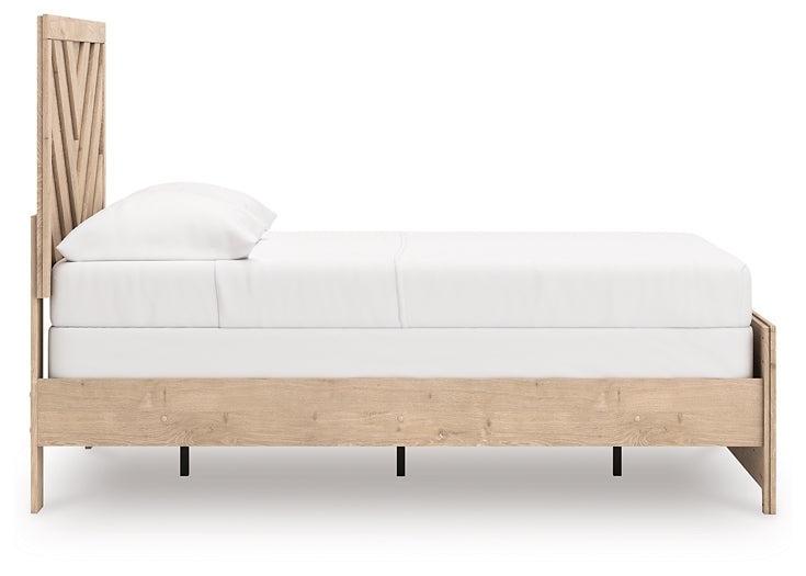 Sanginlane Panel Bed