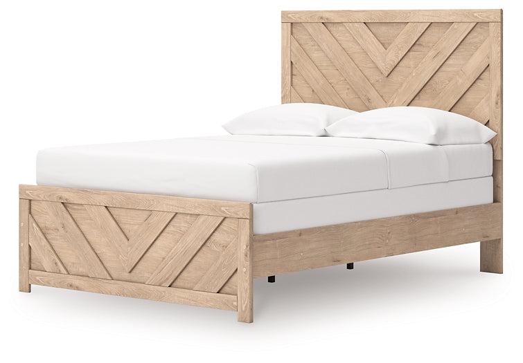 Sanginlane Panel Bed