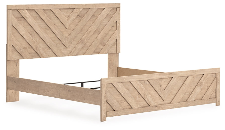 Sanginlane Panel Bed