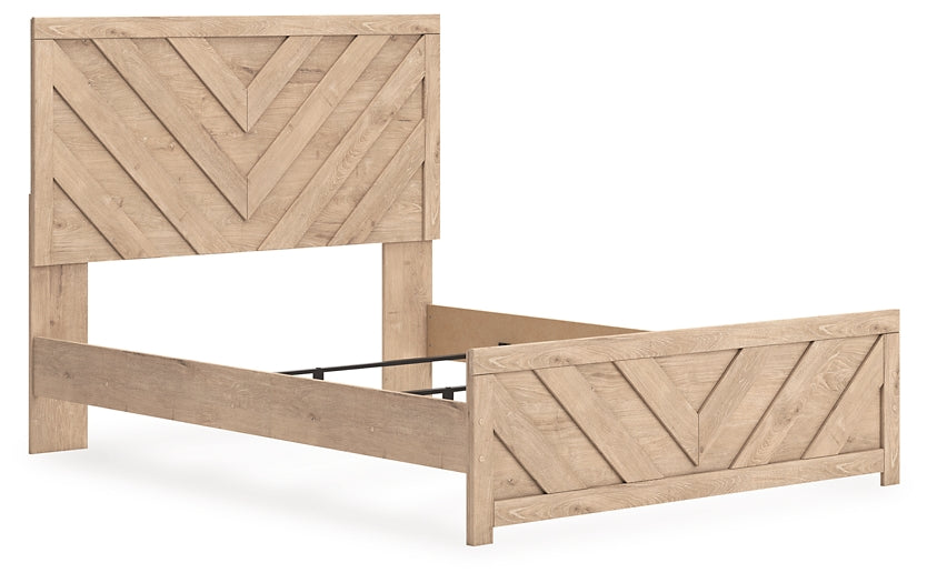 Sanginlane Panel Bed