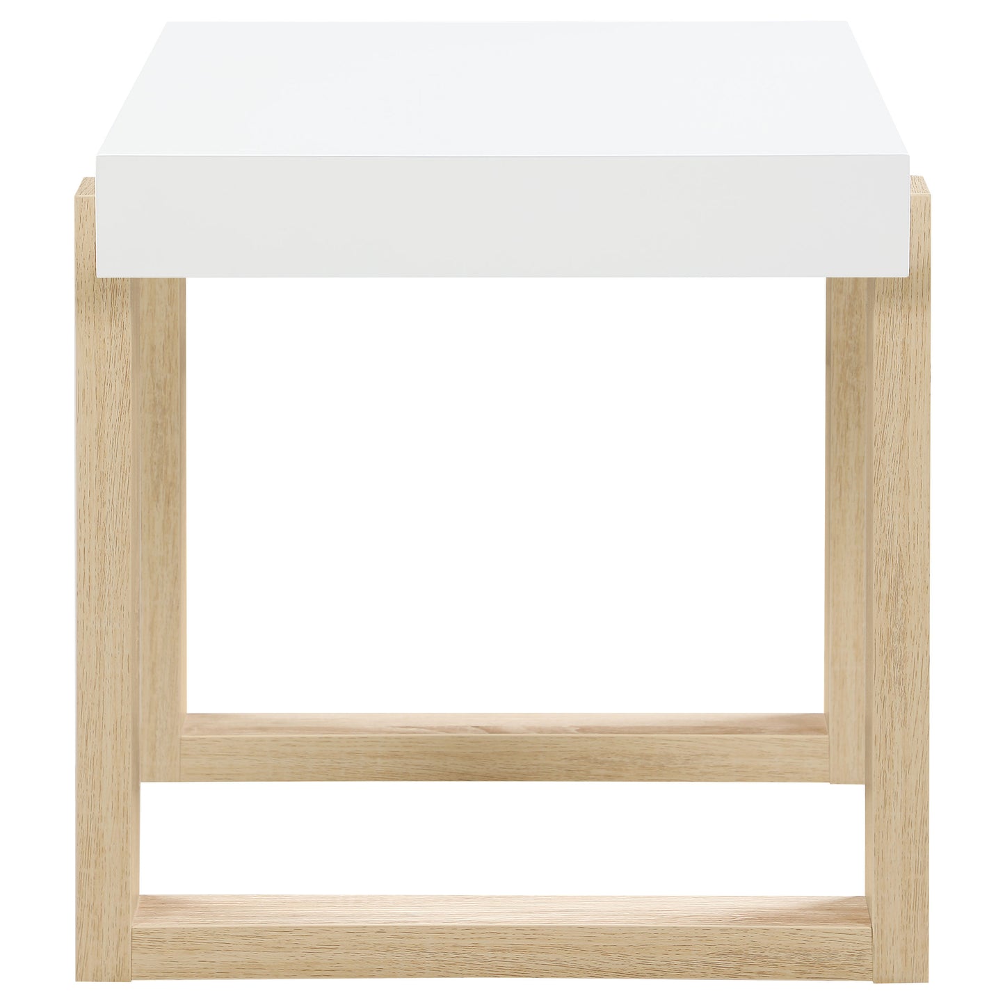 Pala 3-piece Coffee and End Table Set White High Gloss