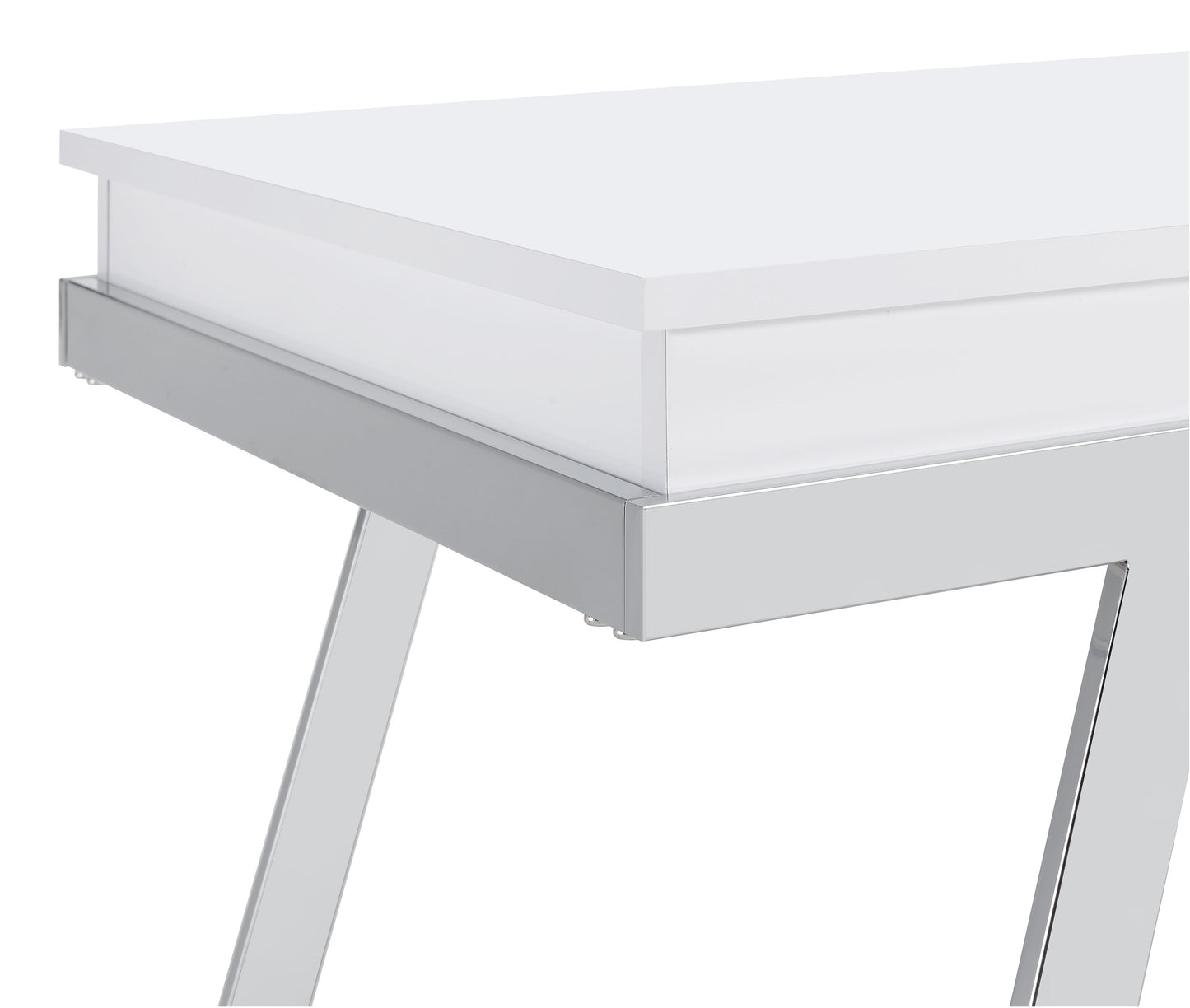 Marcia 3-piece Coffee and End Table Set White High Gloss
