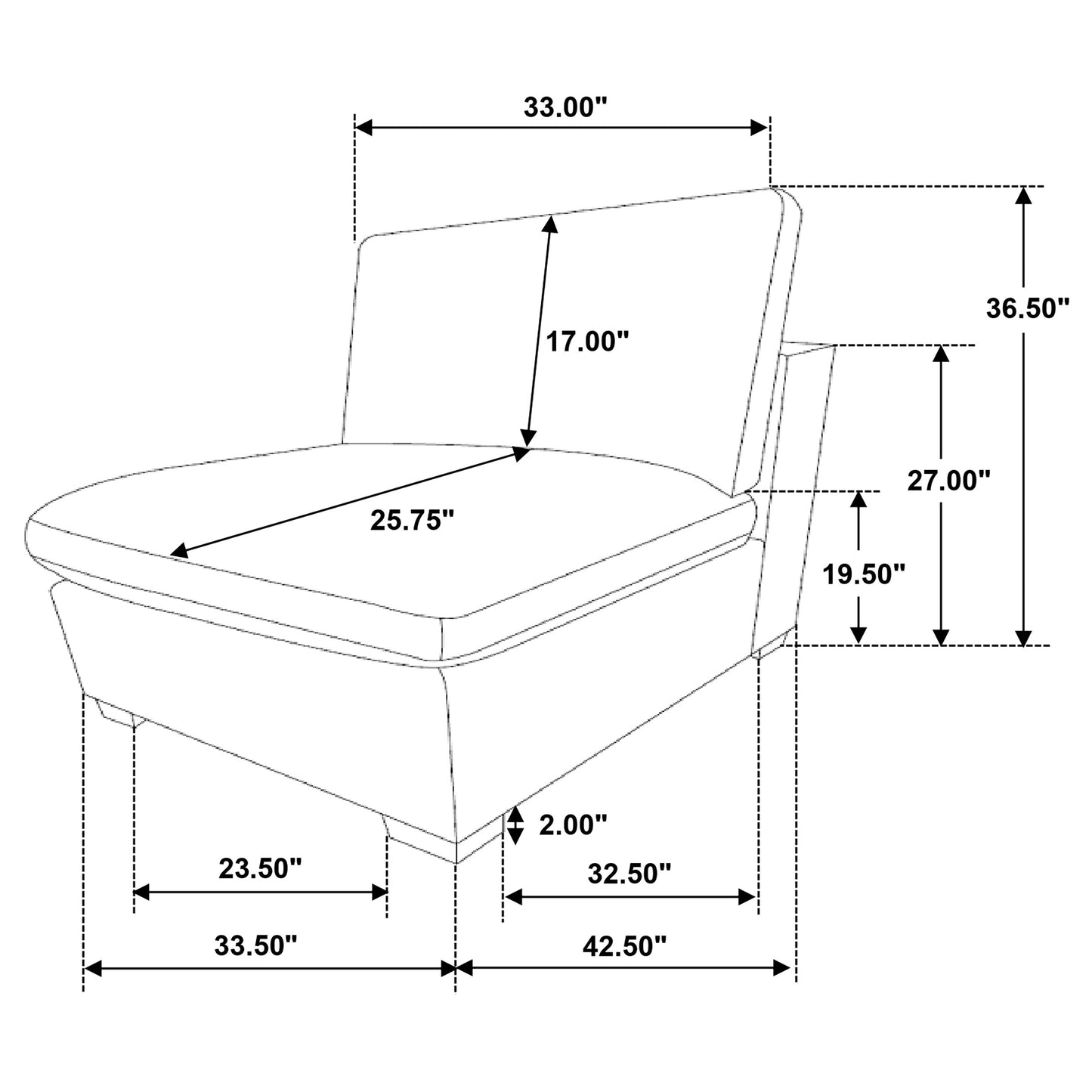 Lakeview 5-piece Upholstered Modular Sectional Sofa Ivory