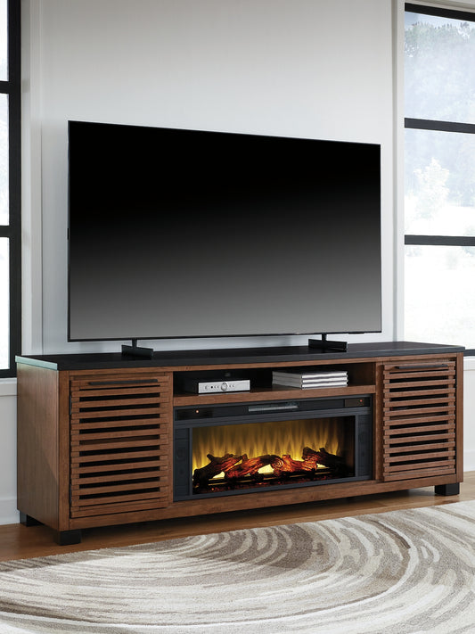 Kallari 84" TV Stand with Electric Fireplace