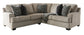 Bovarian 2-Piece Sectional with Ottoman