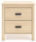 Cabinella Two Drawer Night Stand