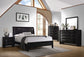 Briana 4-piece Queen Bedroom Set Black