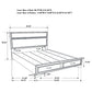 Miranda 4-piece Queen Bedroom Set White