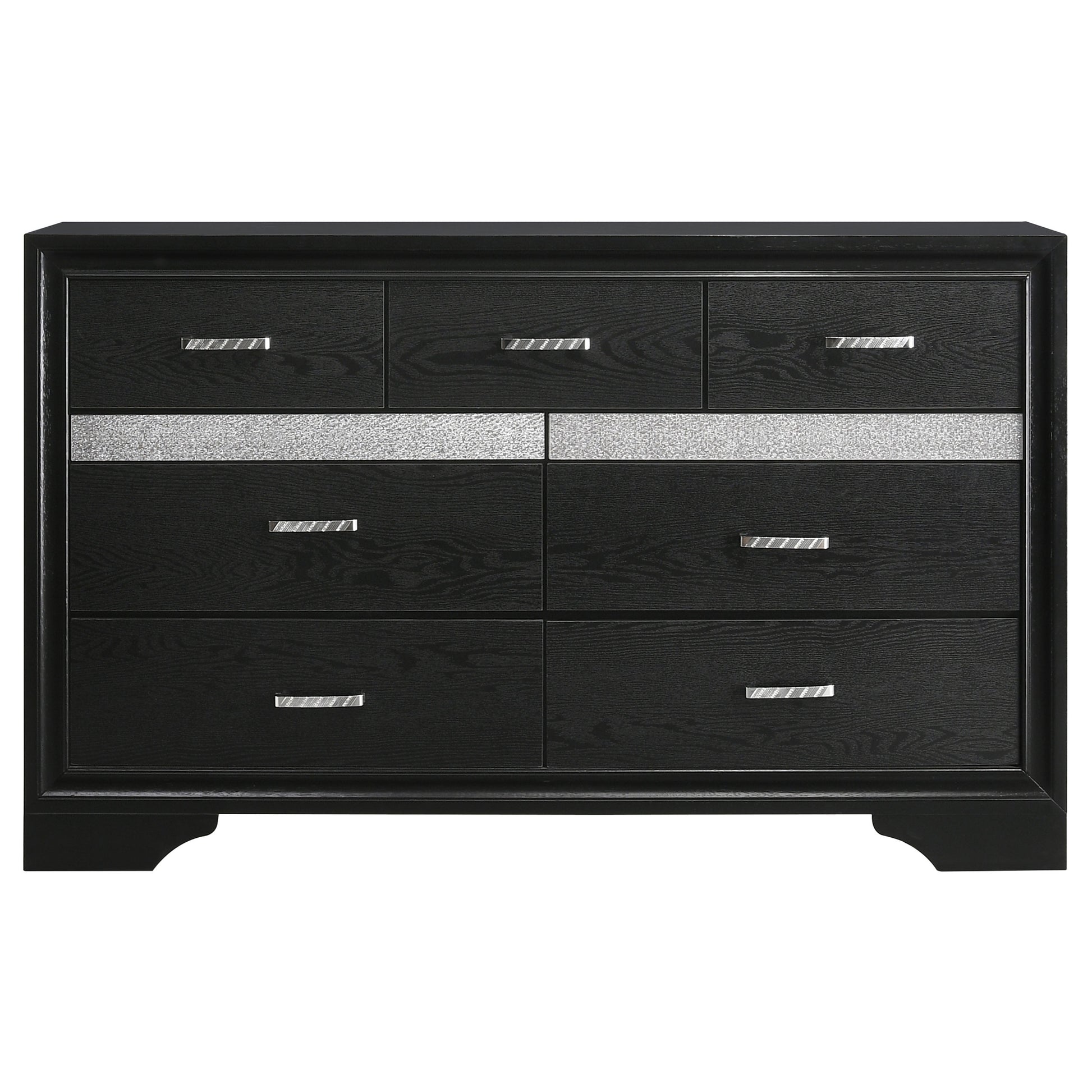 Miranda 5-piece Full Bedroom Set Black Furniture Factory Outlet Miranda 5-piece Full Bedroom Set Black Furniture Factory Outlet