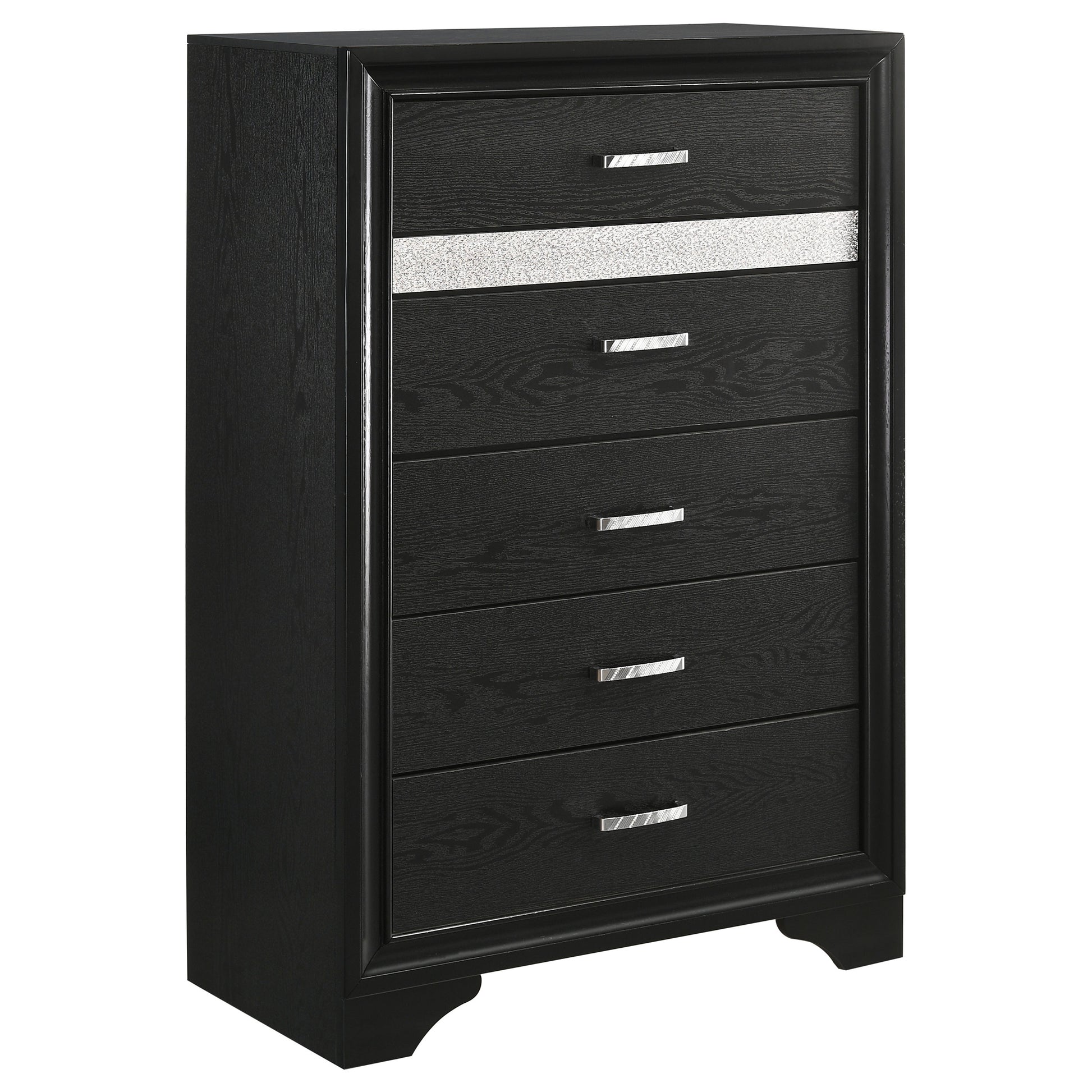 Miranda 6-drawer Bedroom Chest Black Furniture Factory Outlet Miranda 6-drawer Bedroom Chest Black Furniture Factory Outlet