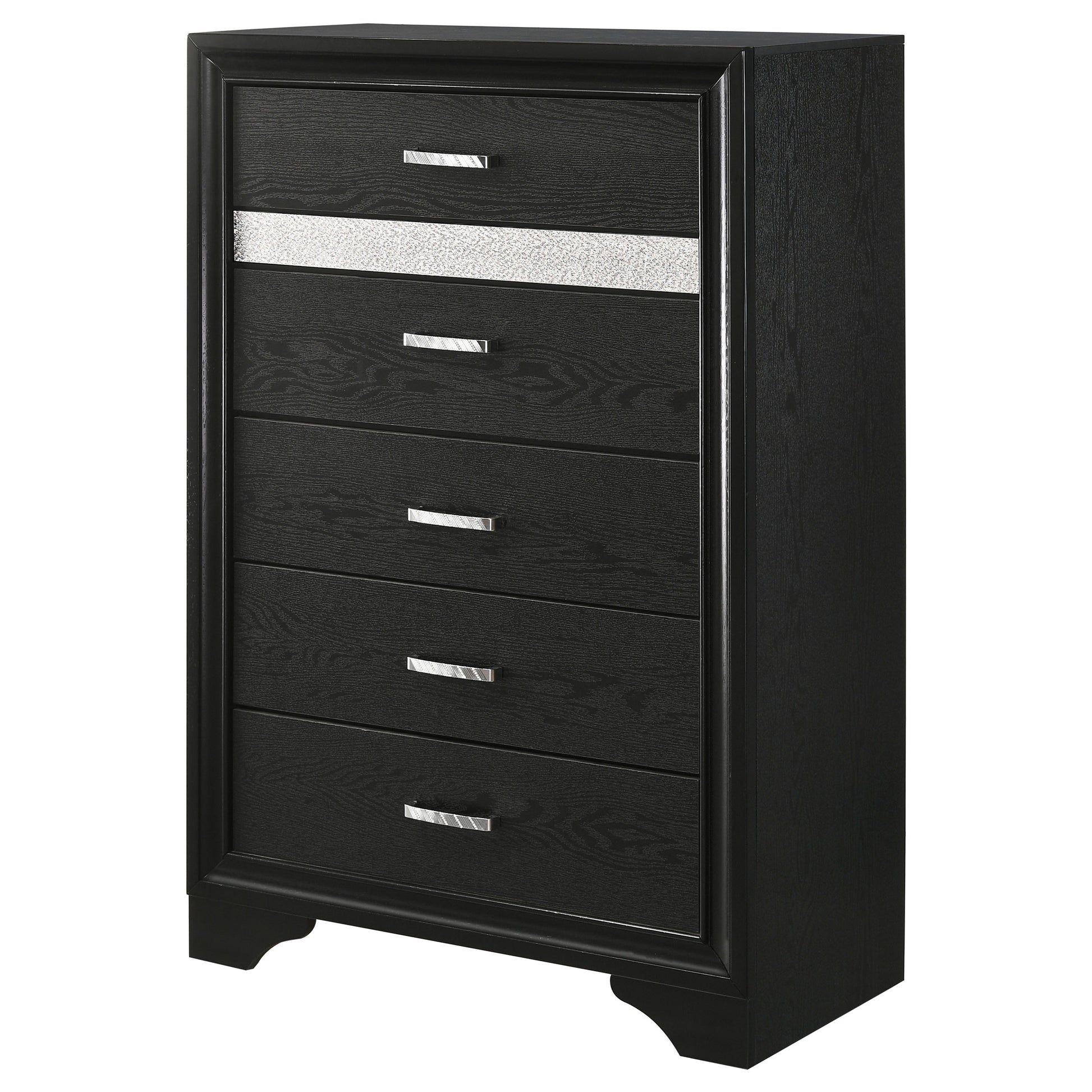Miranda 6-drawer Bedroom Chest Black Furniture Factory Outlet Miranda 6-drawer Bedroom Chest Black Furniture Factory Outlet
