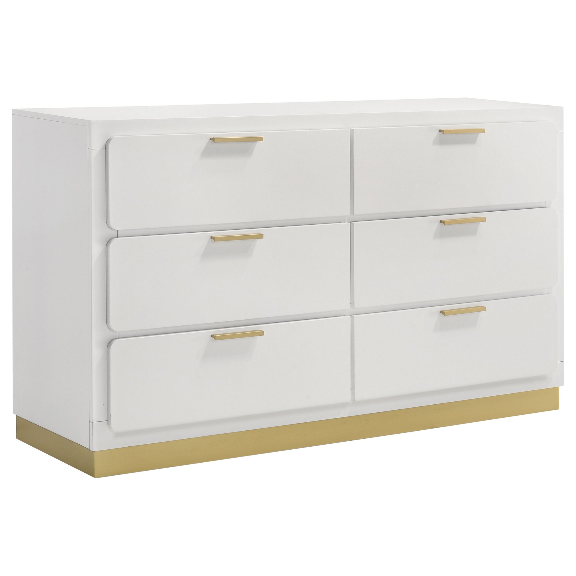 Caraway 6-drawer Dresser White Furniture Factory Outlet Caraway 6-drawer Dresser White Furniture Factory Outlet