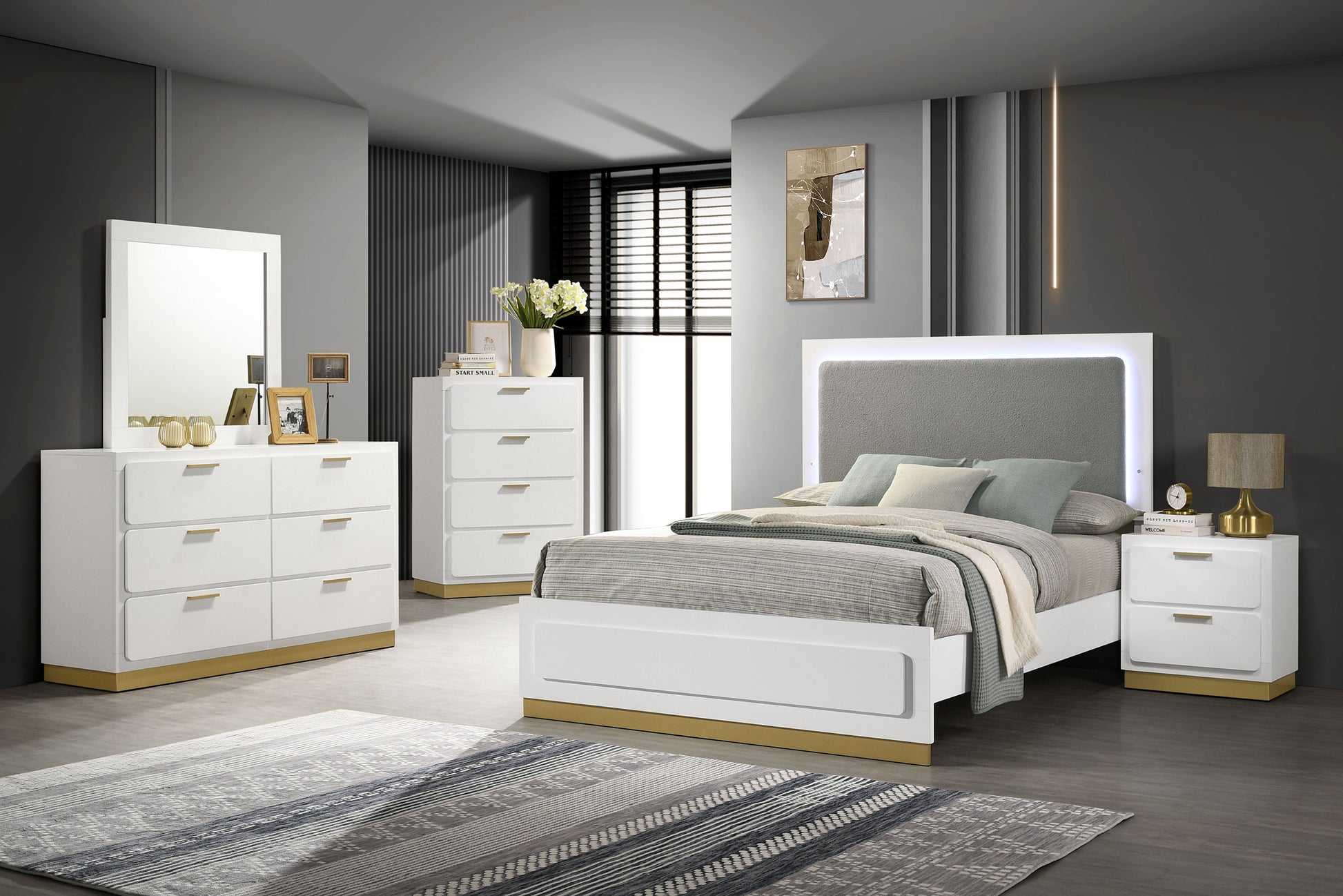 Caraway 6-drawer Dresser White Furniture Factory Outlet Caraway 6-drawer Dresser White Furniture Factory Outlet