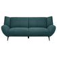 Acton 2-piece Upholstered Flared Arm Sofa Set Teal Blue