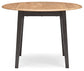 Gesthaven Round DRM Drop Leaf Table