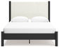 Cadmori Queen Upholstered Panel Bed