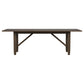 Matisse Rectangular Dining Table with 18" Removable Extension Leaf Brown