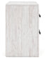 Cayboni King Panel Bed with Mirrored Dresser, Chest and 2 Nightstands