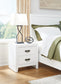 Binterglen Full Panel Bed with Mirrored Dresser and 2 Nightstands