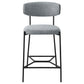 Elison Counter Height Bar Stool Grey (Set of 2)
