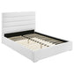 Felicity 4-piece Eastern King Bedroom Set White High Gloss