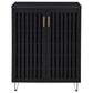 Brixton 2-door Entryway Shoe Storage Cabinets Black