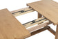 Middleton 76-inch Extension Leaf Dining Table Natural Brown