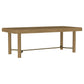 Arini 5-piece Extension Leaf Dining Table Set Sand Wash