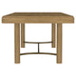Arini 5-piece Extension Leaf Dining Table Set Sand Wash