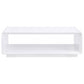 Paseo 3-piece Coffee and End Table Set White High Gloss