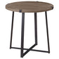 Marcus 3-piece Round Coffee and End Table Set Light Brown