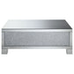 Gillian 3-piece Mirrored Coffee and End Table Set Silver