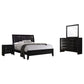 Briana 4-piece Queen Bedroom Set Black