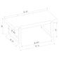 Pala 3-piece Coffee and End Table Set White High Gloss