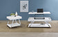 Marcia 2-piece Coffee and End Table Set White High Gloss