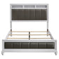 Barzini 4-piece Eastern King Bedroom Set White