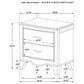 Revello 5-piece Eastern King Bedroom Set Washed Mango