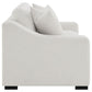 Ashlyn Fabric Upholstered Track Arm Loveseat Sand