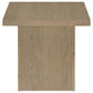 Devar Square Engineered Wood Side End Table Latte