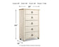 Willowton / Panel Headboard Bed With Mirrored Dresser, Chest And Nightstand