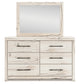 Lawroy King Panel Bed, Dresser, Mirror, Chest and Nightstand
