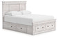 Makidern Queen Panel Storage Bed