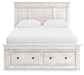 Makidern Queen Panel Storage Bed