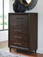 Dantenton Five Drawer Chest