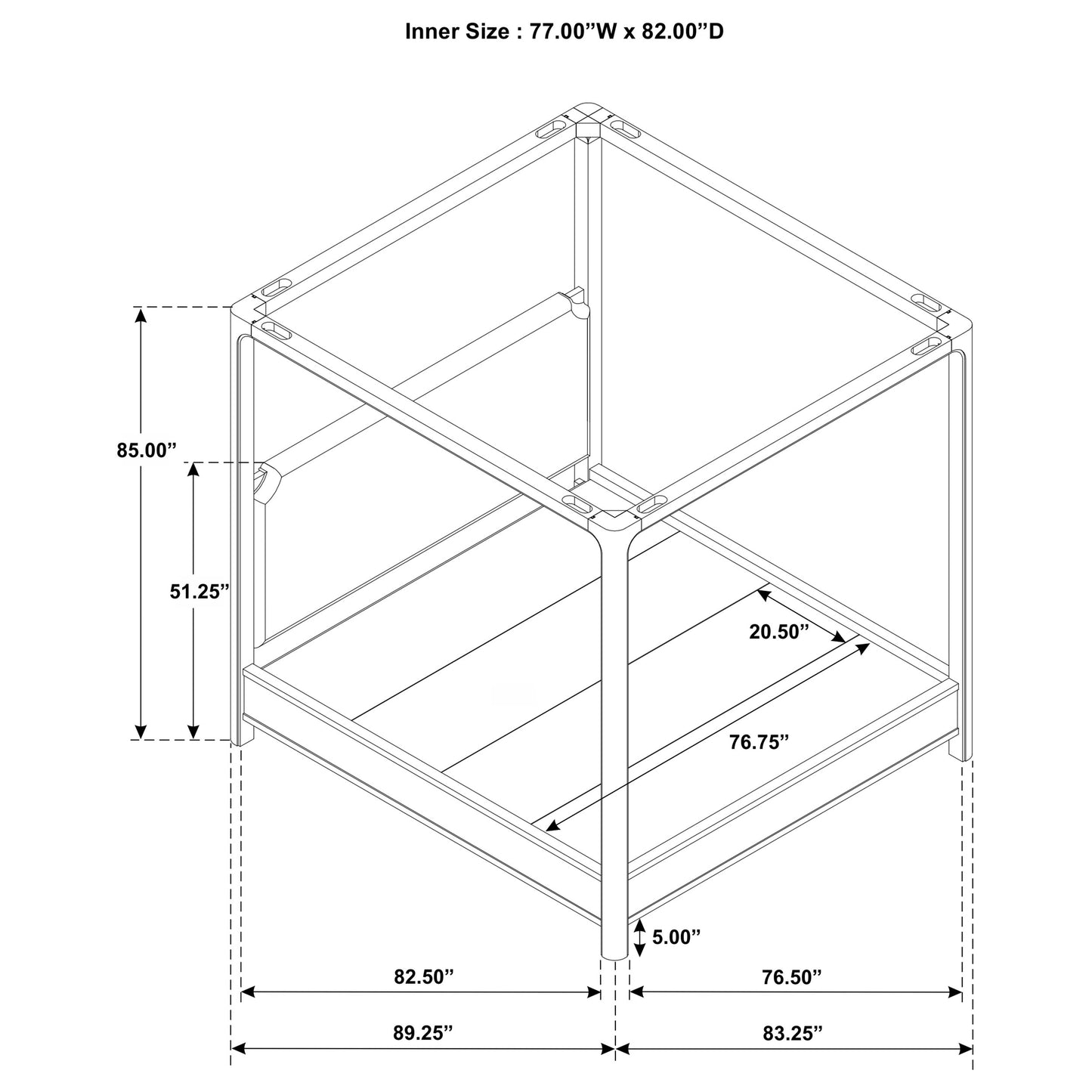 Solano 4-piece Eastern King Bedroom Set Weathered Mango
