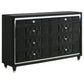 Lorient 8-drawer LED Bedroom Dresser Cabinet Black
