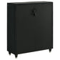Lorient 5-drawer LED Chest of Drawers Black